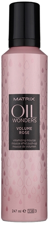 Matrix Oil Wonders Volume Rose espuma de cabelo para dar volume