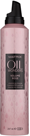 Matrix Oil Wonders Volume Rose espuma de cabelo para dar volume