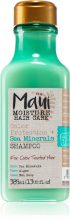 Maui Moisture Colour Protection + Sea Minerals posvetlitveni in krepilni šampon za barvane lase  z minerali