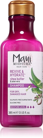 Maui Moisture Revive & Hydrate + Shea Butter & Aloe Vera Moisturizing and Revitalizing Shampoo for dry and damaged hair