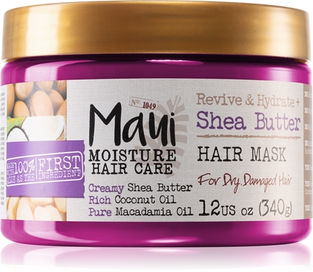 Maui Moisture Revive & Hydrate + Shea Butter hydrating mask for dry and damaged hair