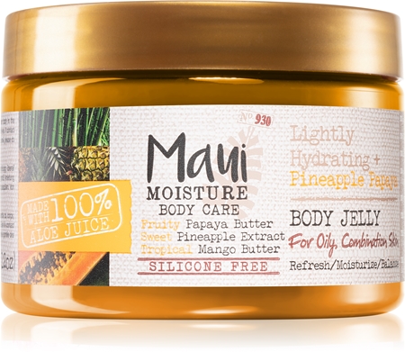 Maui Moisture Lightly Hydrating + Pineapple Papaya gel corporal para pele oleosa