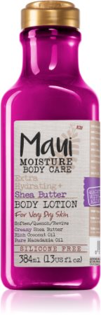 Maui Moisture Extra Hydrating + Shea Butter Intensive Feuchtigkeit spendende Körperlotion für extrem trockene Haut