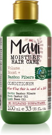 Maui Moisture Volume Boost + Bamboo Fibers balsamo rinforzante per capelli delicati