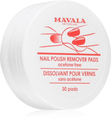 Mavala Nail Polish Remover Pads ταμπόν χωρίς ασετόνη