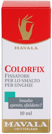 Mavala Nail Beauty Colorfix финален лак за съвършена защита и интензивен блясък