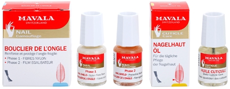 Mavala Nail Shield darčeková sada na nechty a nechtovú kožičku