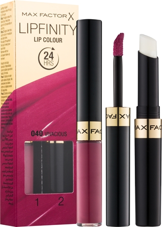 Max Factor Lipfinity Lip Colour long-lasting lipstick with balm