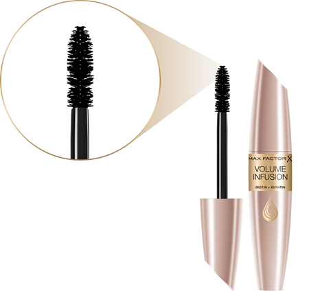 Max Factor Volume Infusion keratinos szempillaspirál biotinnal