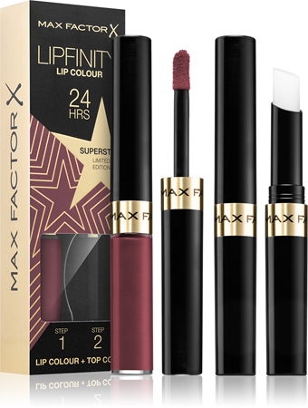 Max Factor Lipfinity Rising Stars long-lasting liquid lipstick with balm