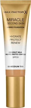 Max Factor Miracle Second Skin base cremosa hidratante SPF 20