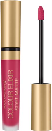 Max Factor Colour Elixir Soft Matte długotrwała szminka w płynie