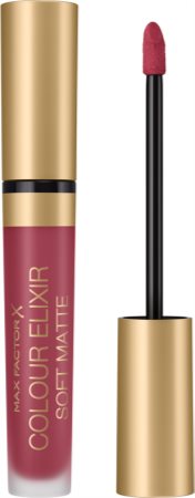 Max Factor Colour Elixir Soft Matte dlouhotrvající tekutá rtěnka