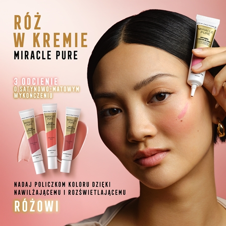 Max Factor Miracle Pure róż do policzków w kremie