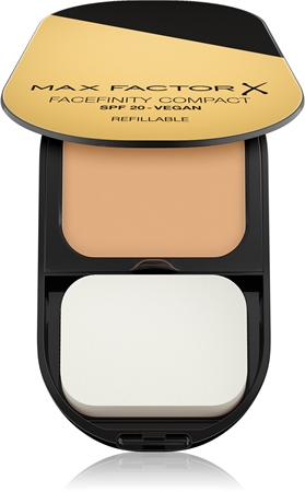 Max Factor Facefinity Refillable kompaktní matující make-up SPF 20