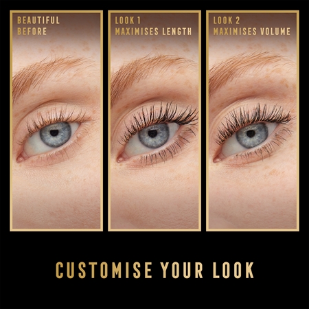 Max Factor Masterpiece Lash Wow Lenghtening, Curling and Volumizing Mascara with 2-in-1 brush