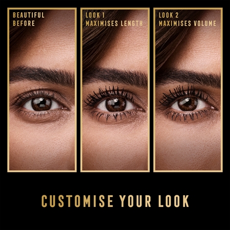 Max Factor Masterpiece Lash Wow Lenghtening, Curling and Volumizing Mascara with 2-in-1 brush