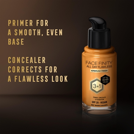 Max Factor Facefinity All Day Flawless дълготраен фон дьо тен SPF 20