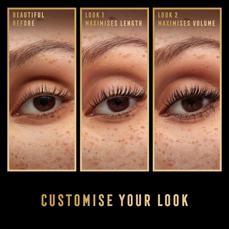 Max Factor Masterpiece Lash Wow Lenghtening, Curling and Volumizing Mascara with 2-in-1 brush