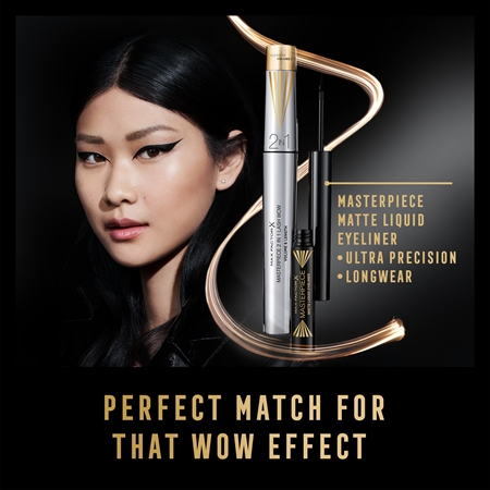 Max Factor Masterpiece Lash Wow Lenghtening, Curling and Volumizing Mascara with 2-in-1 brush