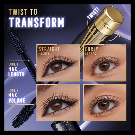Max Factor Masterpiece Lash Wow Volumizing and Curling Mascara 2-in-1