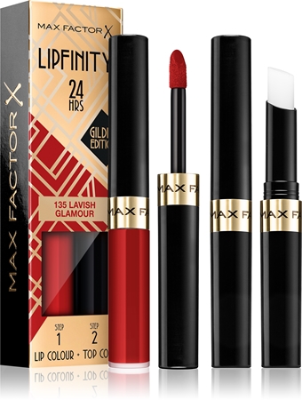 Max Factor Lipfinity Gilded Edition Langaanhoudende Lippenstift met Balsem