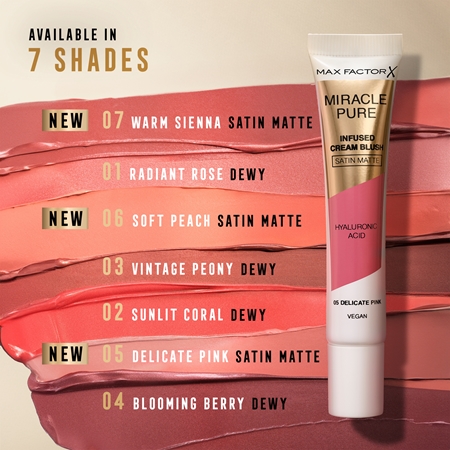 Max Factor Miracle Pure blush cremos
