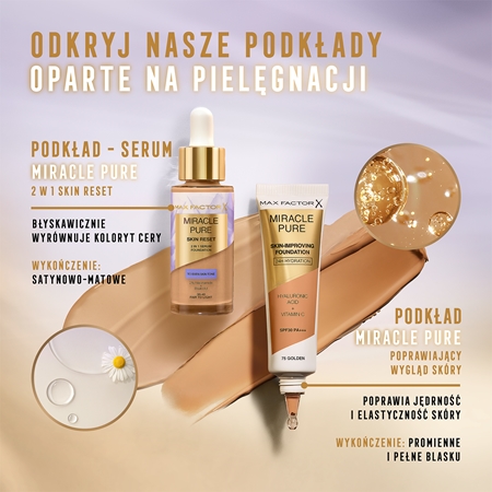 Max Factor Miracle Pure podkład pielęgnacyjny