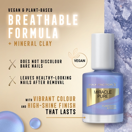 Max Factor Miracle Pure ilgai išliekantis nagų lakas