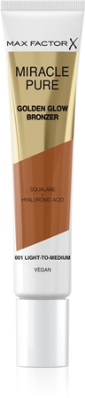 Max Factor Miracle Pure krémový bronzer pre rozjasnenie pleti