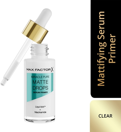 Max Factor Miracle Pure Matte Drops base per levigare e opacizzare la pelle