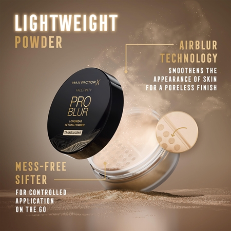 Max Factor Pro Blur fixační pudr