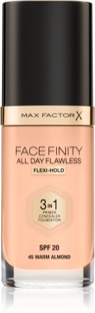 SPF Flawless All 20 Day Long-Lasting Factor Foundation Facefinity Max