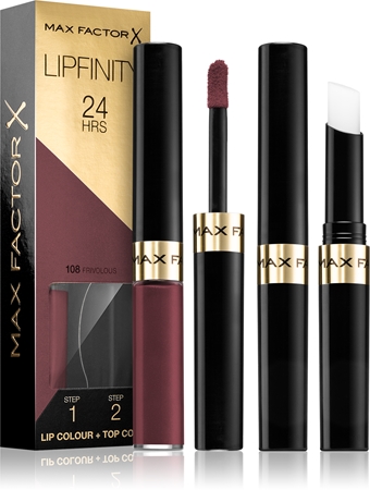 Max Factor Lipfinity Lip Colour long-lasting lipstick with balm