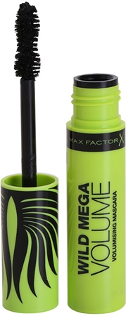 3x Max Factor Wild Mega Volume Mascara – Bis Zu 3x Mehr Volumen, Verstärkerbürste, Für Weiten Augenlook