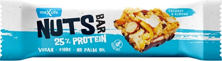 Max Sport Nuts Protein Bar tyčinka s proteinem