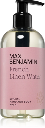 MAX Benjamin French Linen Water tekuté mýdlo na ruce a tělo
