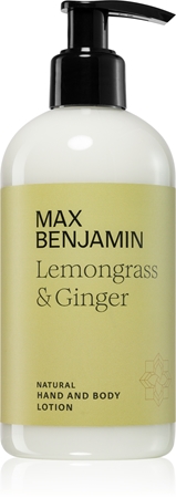 MAX Benjamin Lemongrass & Ginger mléko na ruce a tělo