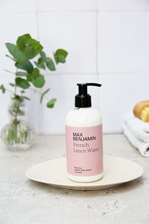 MAX Benjamin French Linen Water mléko na ruce a tělo