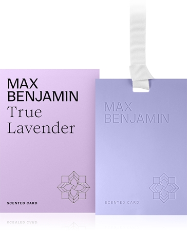 MAX Benjamin True Lavender vonná karta