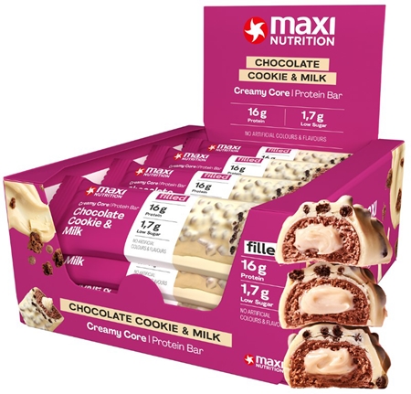MaxiNutrition Creamy Core Protein Bar Proteinriegel mit niedrigem Zuckergehalt