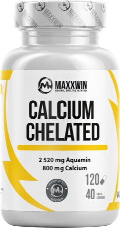 Maxxwin Calcium Chelated doplněk stravy pro podporu zdraví kostí a zubů