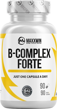 Maxxwin B-Complex Forte kapsle s multivitamínovým komplexem