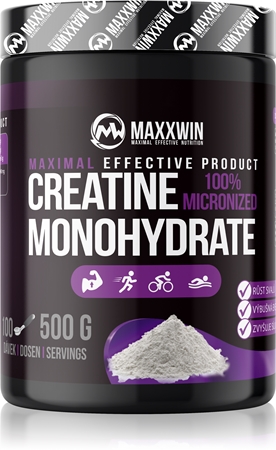 Maxxwin Creatine Monohydrate podpora tvorby svalové hmoty