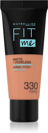 MAYBELLINE NEW YORK Fit Me! Matte+Poreless matující make-up pro normální a mastnou pleť
