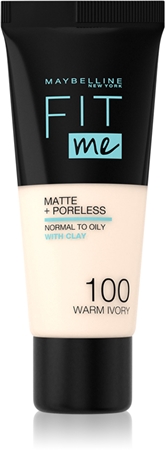 Maybelline Fit Me! Matte+Poreless matující make-up pro normální a mastnou pleť