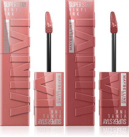 MAYBELLINE NEW YORK SuperStay Vinyl Ink set for lips