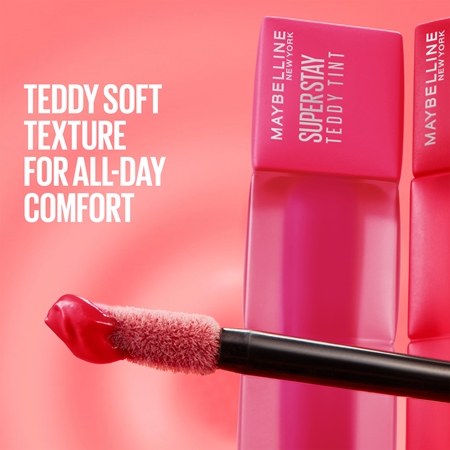 MAYBELLINE NEW YORK SuperStay Teddy Tint pitkäkestoinen mattapinnan antava huulipuna