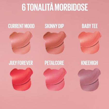 MAYBELLINE NEW YORK SuperStay Teddy Tint rossetto a lunga tenuta effetto matte