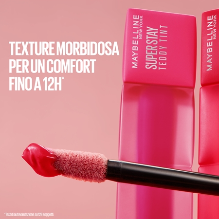 MAYBELLINE NEW YORK SuperStay Teddy Tint rossetto a lunga tenuta effetto matte